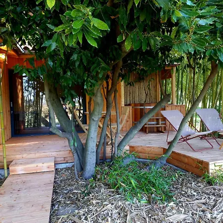 Maisonette Et Spa Bois La Bégude-de-Mazenc Buitenkant foto