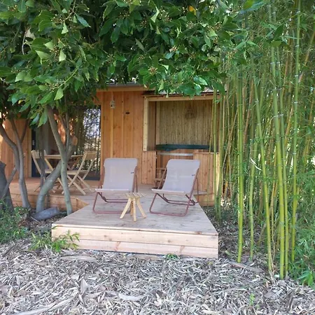 Maisonette Et Spa Bois La Bégude-de-Mazenc Buitenkant foto